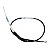 Cabo de Embreagem 120cm para Harley Sportster 04-21 - Preto - Imagem 2