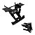 Kit de Suporte Interno para Carenagem Dianteira Harley Road Glide 15-23 - Twin13 - Imagem 1