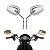 Par de Espelhos Retrovisores Padrão Harley - Twin13 - Imagem 8