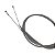 Par de Cabos de Acelerador 90cm para Harley 02-14 - Twin13 - Cromado - Imagem 3