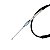Cabo de Embreagem 170cm para Harley Dyna 09-13 - Twin13 - Preto - Imagem 2