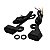 Par de Mini Setas de Guidão Harley Touring 09-17 e Softail 15-20 - Twin13 - Imagem 7