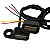 Par de Mini Setas de Guidão Harley Touring 09-17 e Softail 15-20 - Twin13 - Imagem 3