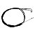 Par de Cabos de Acelerador 140cm para Harley 02-14 - Twin13 - Preto - Imagem 1
