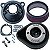 Kit Filtro de Ar SS Cycle Stealth com Tampa Teardrop para Sportster - Fechado - Imagem 1
