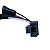 Chicote 12cm Adaptador H4 para H9 / H11 Touring - Twin 13 - Imagem 3