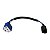Chicote 12cm Adaptador H4 para H9 / H11 / H13 / 4 Pinos Plano Softail Touring - Imagem 8