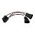 Chicote 12cm Adaptador H4 para H9 / H11 / H13 / 4 Pinos Plano Softail Touring - Imagem 5