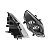 Farol LED para BMW S1000 - Twin13 - Preto - Imagem 4