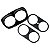 Suporte de Farol Harley Road Gide 99-13 - Twin13 - Imagem 2