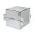 Tanque de Combustível Universal para Motos de Arrancada com Bomba Bosch 044 com 3 entradas / saídas 6AN / AN6 - 2L - Metal Horse - Imagem 2
