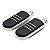 Par de Pedaleira  Modelo Stripe - Cromado - Twin13 - Imagem 1