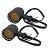 Par de Seta Dianteira/Traseira Billet 10mm Modelo Round LED - Twin13 - Imagem 1