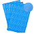 EVA Estampado Placas de 40x60cm 1.5 Pacotes com 5 folhas ( ANIVERSARIO TEMA AZUL ) - Imagem 1