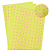 EVA Estampado Placas de 40x60cm 1.5 Pacotes com 5 folhas (  Cupcake Tema amarelo ) - Imagem 1