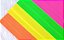 Pacote com 5 Folhas de EVA Neon 40x60 cm - Imagem 1
