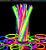 Pulseira Bastão Neon Colorida - Make+ - 10 unidades - Imagem 2