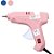 Pistola Para Cola Quente Rosa Color Make + 40W Grande Com Botão Bivolt - Imagem 1