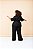 BLAZER ALFAIATARIA 2 BOTÕES PRETO PLUS SIZE - Imagem 3