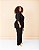 CALÇA ALFAIATARIA RETA PRETO  PLUS SIZE - Imagem 5