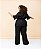 CALÇA ALFAIATARIA RETA PRETO  PLUS SIZE - Imagem 2