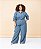CALÇA PANTALONA COTELÊ AZUL DELPHIS PLUS SIZE - Imagem 5