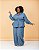 CALÇA PANTALONA COTELÊ AZUL DELPHIS PLUS SIZE - Imagem 4