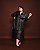 PARKA PU  C/ CINTO PRETO PLUS SIZE - Imagem 1