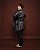 PARKA PU  C/ CINTO PRETO PLUS SIZE - Imagem 3