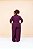 CAMISA RELAXED COTELÊ COM AMARRAÇÃO UVA ALBERGINE PLUS SIZE - Imagem 4
