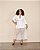 BLAZER ALFAIATARIA MANGA LONGA OFF WHITE PLUS SIZE - Imagem 1