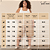BERMUDA ALFAIATARIA LONGA OFF WHITE PLUS SIZE - Imagem 4