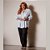 CAMISA LISTRADA AZUL PRATA PLUS SIZE - Imagem 3