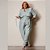 BLAZER ALFAIATARIA CURTO  BRILHO VERDE DEB PLUS SIZE - Imagem 1