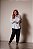 CALÇA ALFAIATARIA SLIM MICHELLE PRETO PLUS SIZE - Imagem 5
