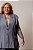 COLETE ESTRUTURADO LONGO CINZA CHUMBO PLUS SIZE - Imagem 4