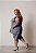 BERMUDA ALFAIATARIA LONGA CINZA CHUMBO PLUS SIZE - Imagem 4