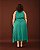 VESTIDO LONGO VERDE BANDEIRA PLUS SIZE - Imagem 3