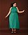 VESTIDO LONGO VERDE BANDEIRA PLUS SIZE - Imagem 1