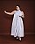 VESTIDO LONGO CRIS AZUL CLARO PLUS SIZE - Imagem 4