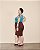 BERMUDA ALFAIATARIA LONGA MARROM PLUS SIZE - Imagem 4