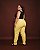 CALÇA ALFAIATARIA SLIM MICHELLE AMARELO  PLUS SIZE - Imagem 2