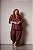 BLAZER ALFAIATARIA 4 BOTÕES MARROM PLUS SIZE - Imagem 5