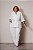 BLAZER ALFAIATARIA 4 BOTÕES OFF WHITE PLUS SIZE - Imagem 3