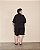 BLAZER ALFAIATARIA 4 BOTÕES PRETO PLUS SIZE - Imagem 4