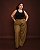 CALÇA ALFAIATARIA RETA VERDE MUSGO PLUS SIZE - Imagem 1
