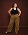 CALÇA ALFAIATARIA RETA VERDE MUSGO PLUS SIZE - Imagem 3