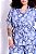 CAMISA MANGA CURTA ESTAMPA BOHEMIA AZUL PLUS SIZE - Imagem 3