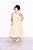 SAIA MIDI EVASÊ AMARELO GRACE PLUS SIZE - Imagem 3