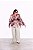 CAMISA OVERSIZE MARROM ESTAMPA ORGÂNICA PLUS SIZE - Imagem 2